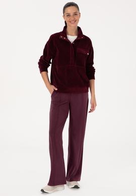 Kadın Bordo Eşofman Altı - 50307761086