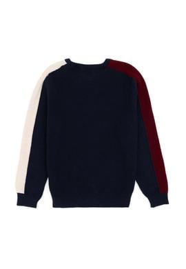 Erkek Çocuk Lacivert Bisiklet Yaka Kazak - 50311133004