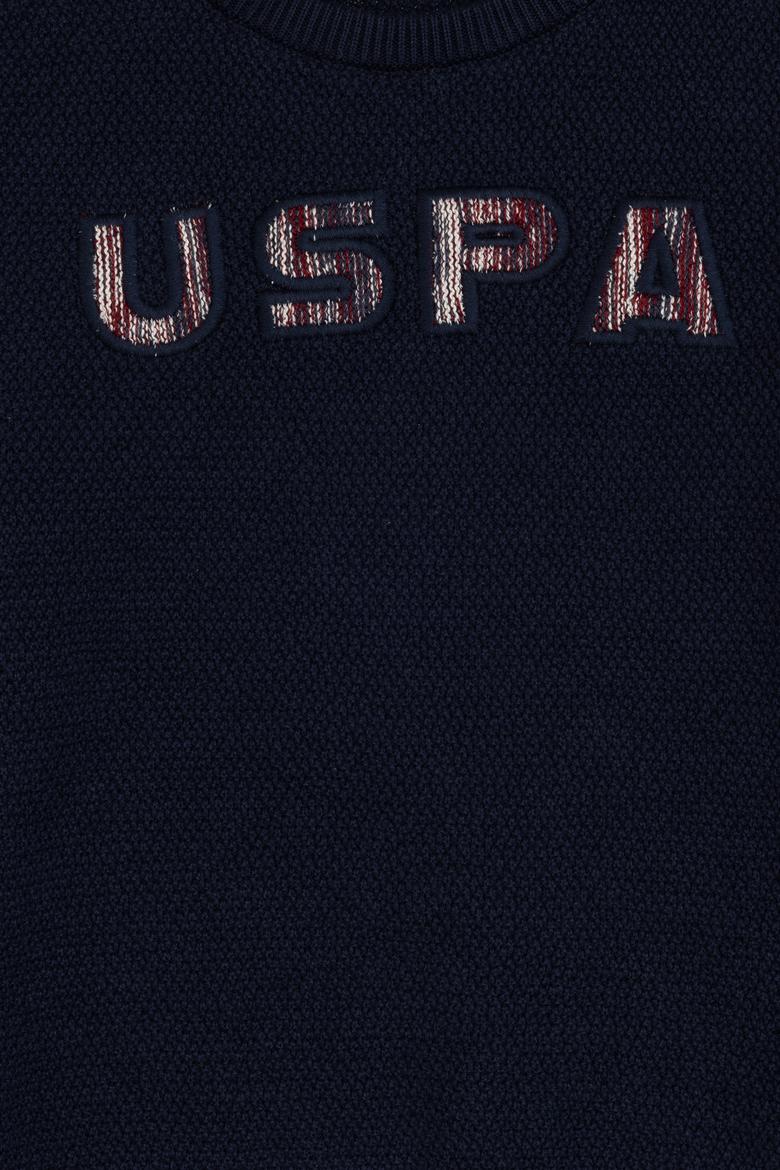 Erkek Çocuk Lacivert Bisiklet Yaka Kazak - 50311133004