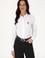 Kadın Beyaz Uzun Kollu Basic Gömlek