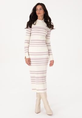 Kadın Krem Triko Etek - 50309618006