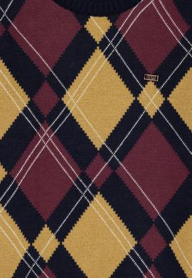 Erkek Çocuk Lacivert Bisiklet Yaka Kazak - 50311143024