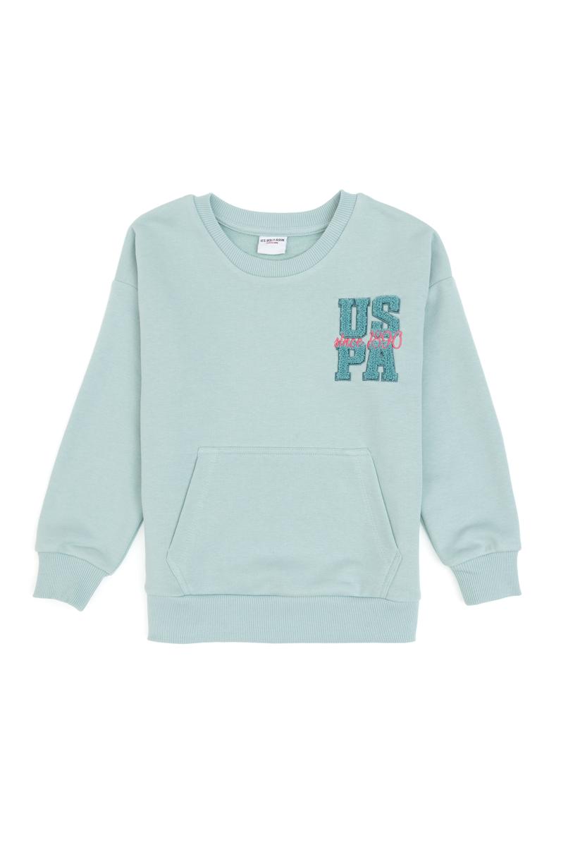 Kız Çocuk Su Yeşili Pijama Takımı