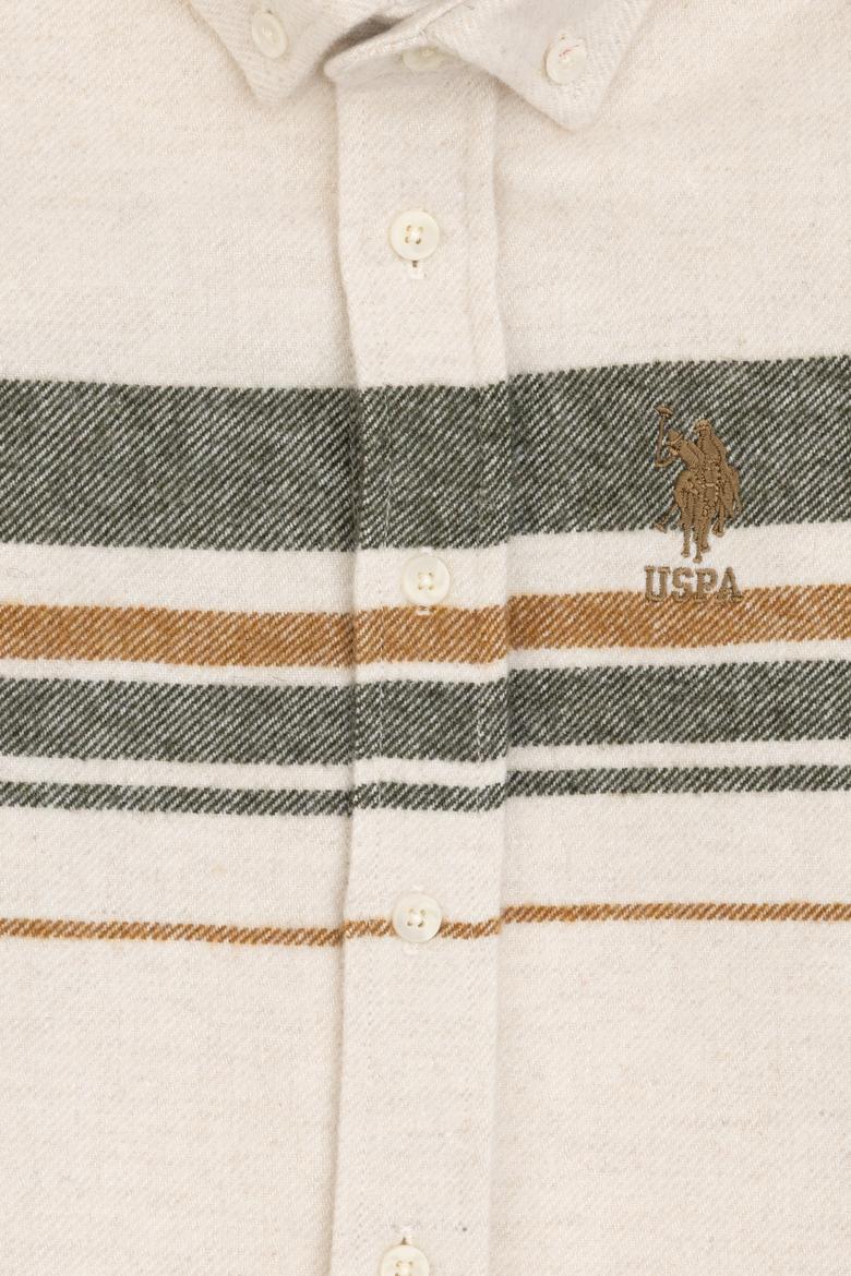 Erkek Çocuk Krem Uzun Kollu Gömlek - 50315300001