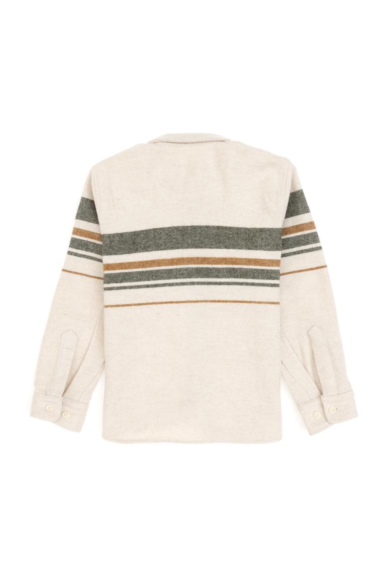 Erkek Çocuk Krem Uzun Kollu Gömlek - 50315300001