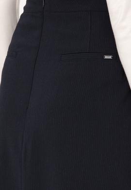 Kadın Lacivert Dokuma Etek - 50309272001