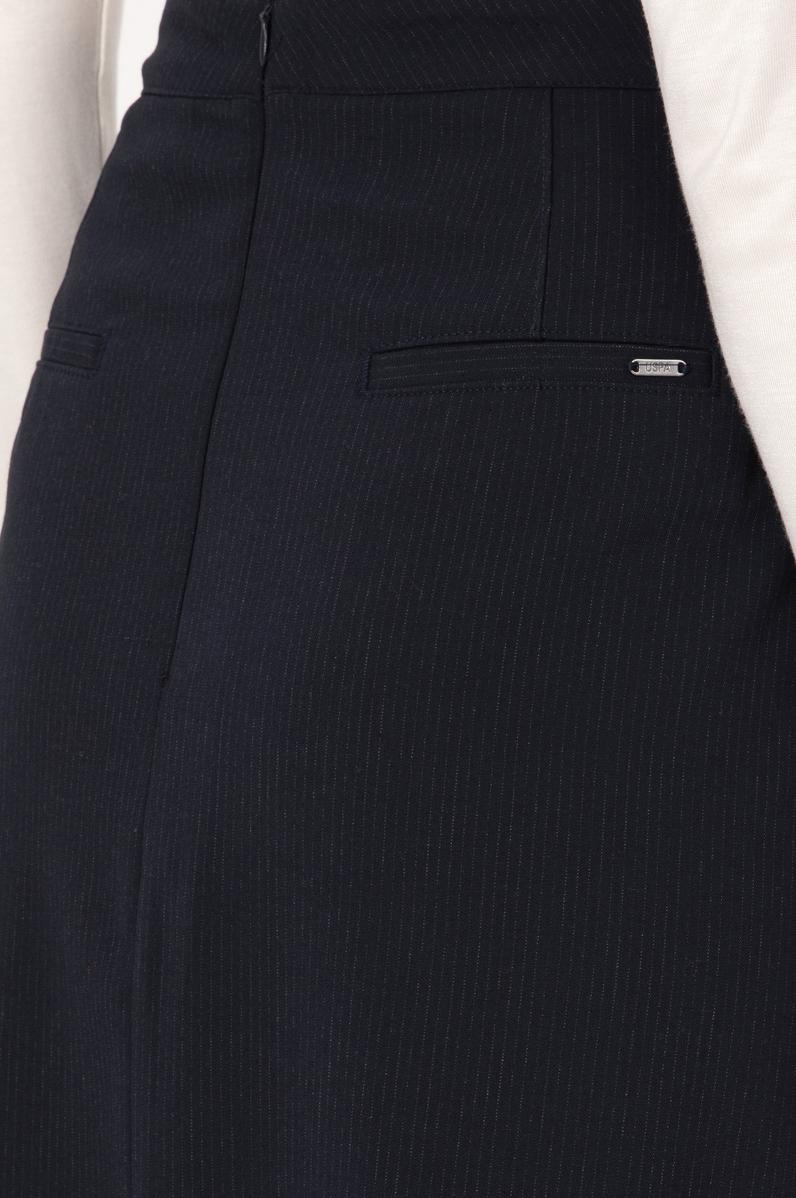 Kadın Lacivert Dokuma Etek