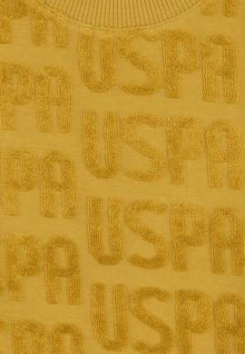 Erkek Çocuk Hardal Bisiklet Yaka Sweatshirt - 50308515040