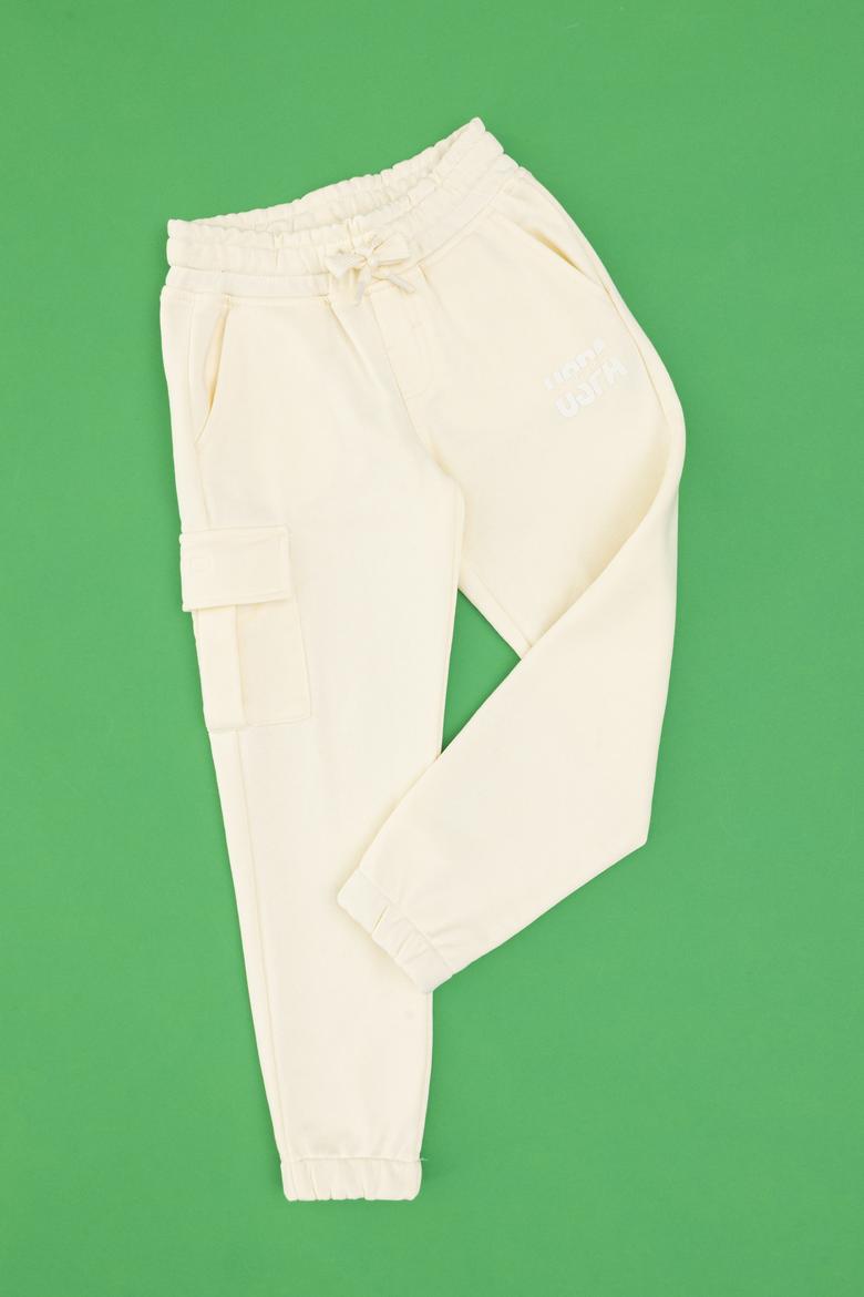 Erkek Çocuk Krem Eşofman Altı