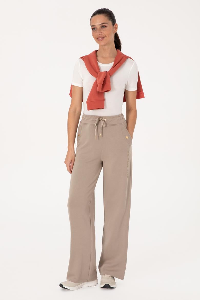 Kadın Koyu Bej Eşofman Altı