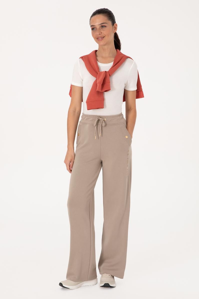 Kadın Koyu Bej Eşofman Altı