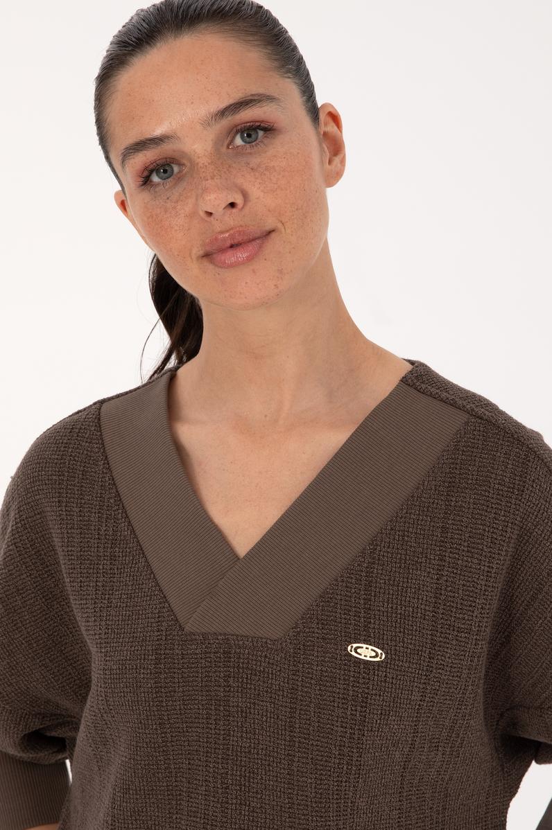 Kadın Vizon Sweatshirt