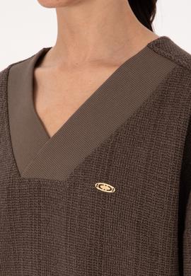 Kadın Vizon Sweatshirt - 50309439014