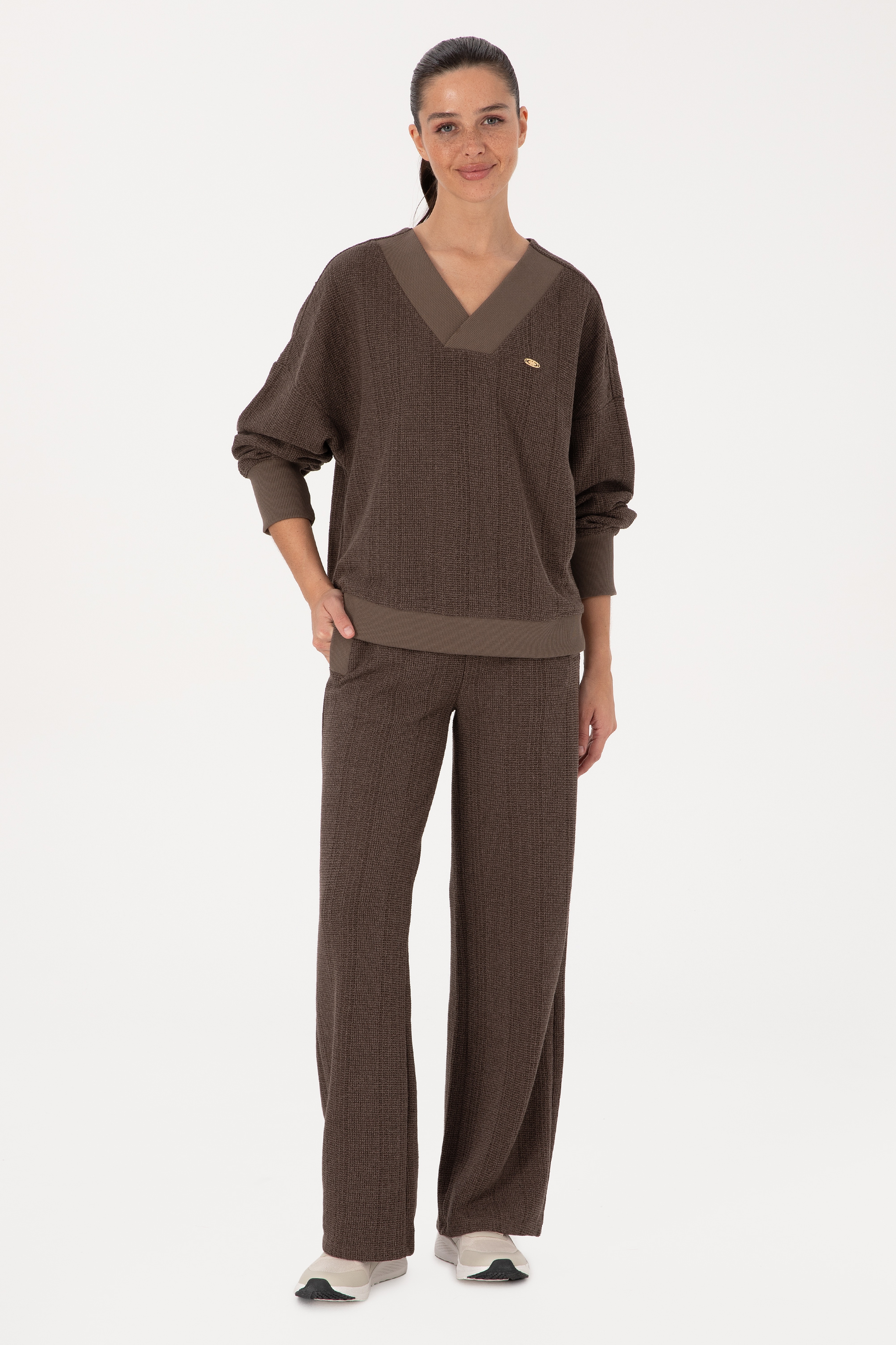 Kadın Vizon Sweatshirt