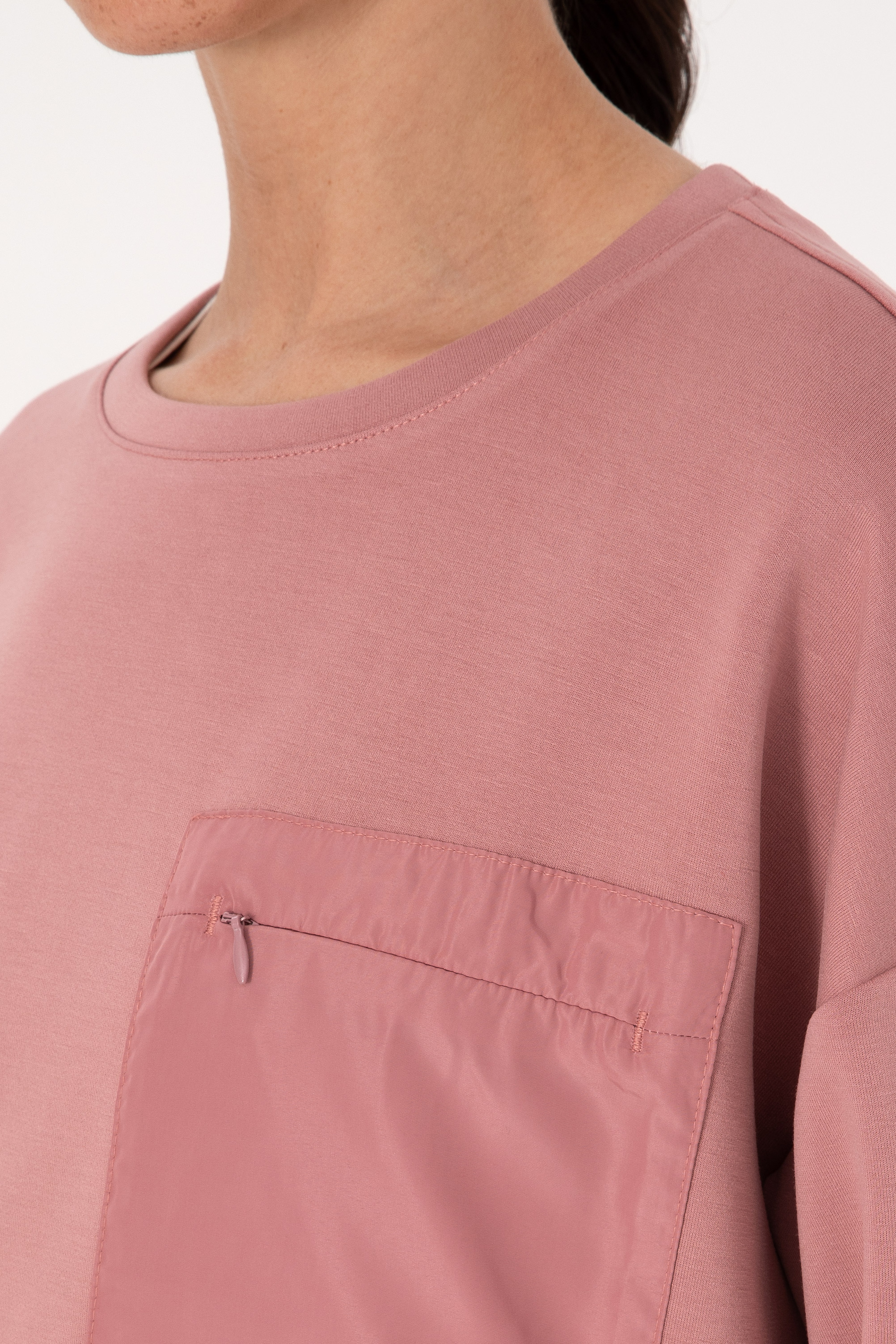 Kadın Orkide Bisiklet Yaka Sweatshirt - Image 7