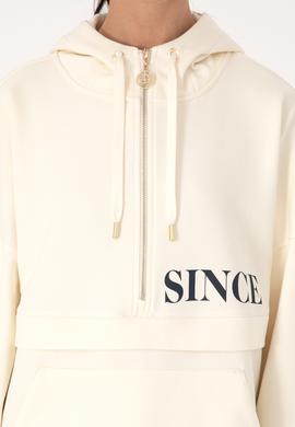 Kadın Krem Sweatshirt - 50309055012