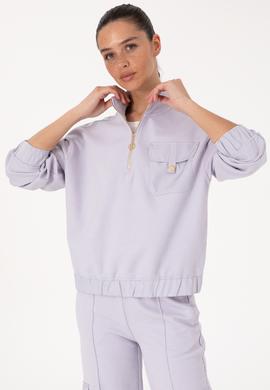 Kadın MOR Sweatshirt - 50309452005