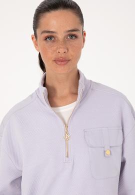 Kadın MOR Sweatshirt - 50309452005