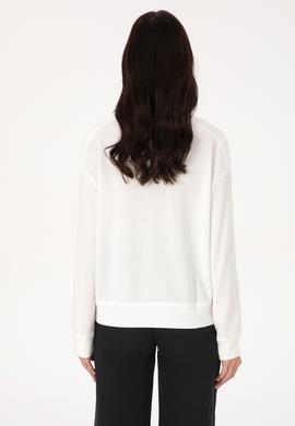 Kadın Krem Sweatshirt - 50309461012