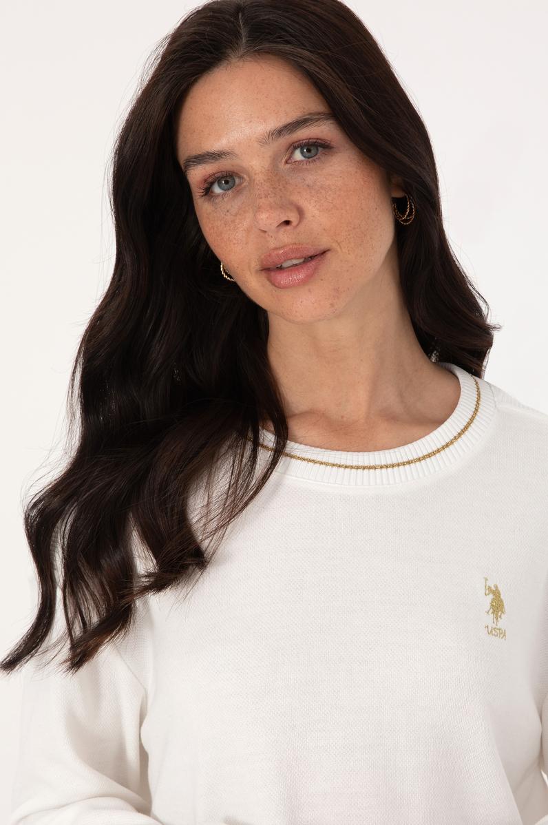 Kadın Krem Sweatshirt