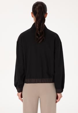 Kadın Siyah Sweatshirt - 50309452014