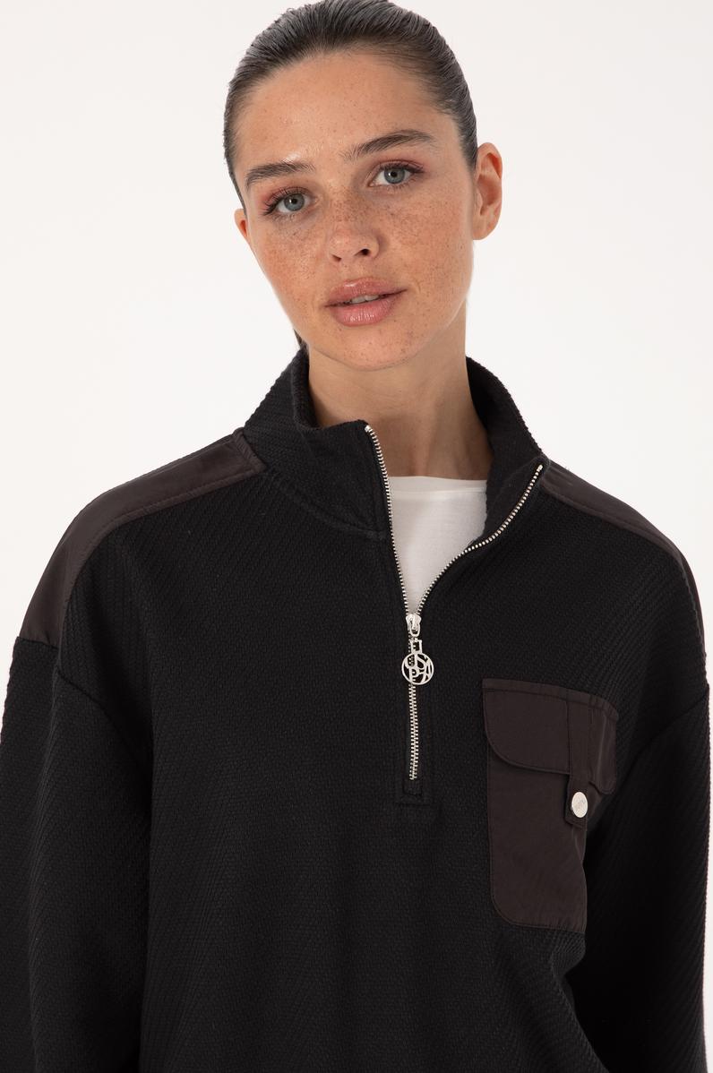 Kadın Siyah Sweatshirt