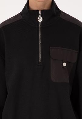 Kadın Siyah Sweatshirt - 50309452014