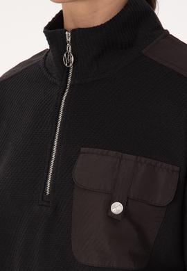 Kadın Siyah Sweatshirt - 50309452014