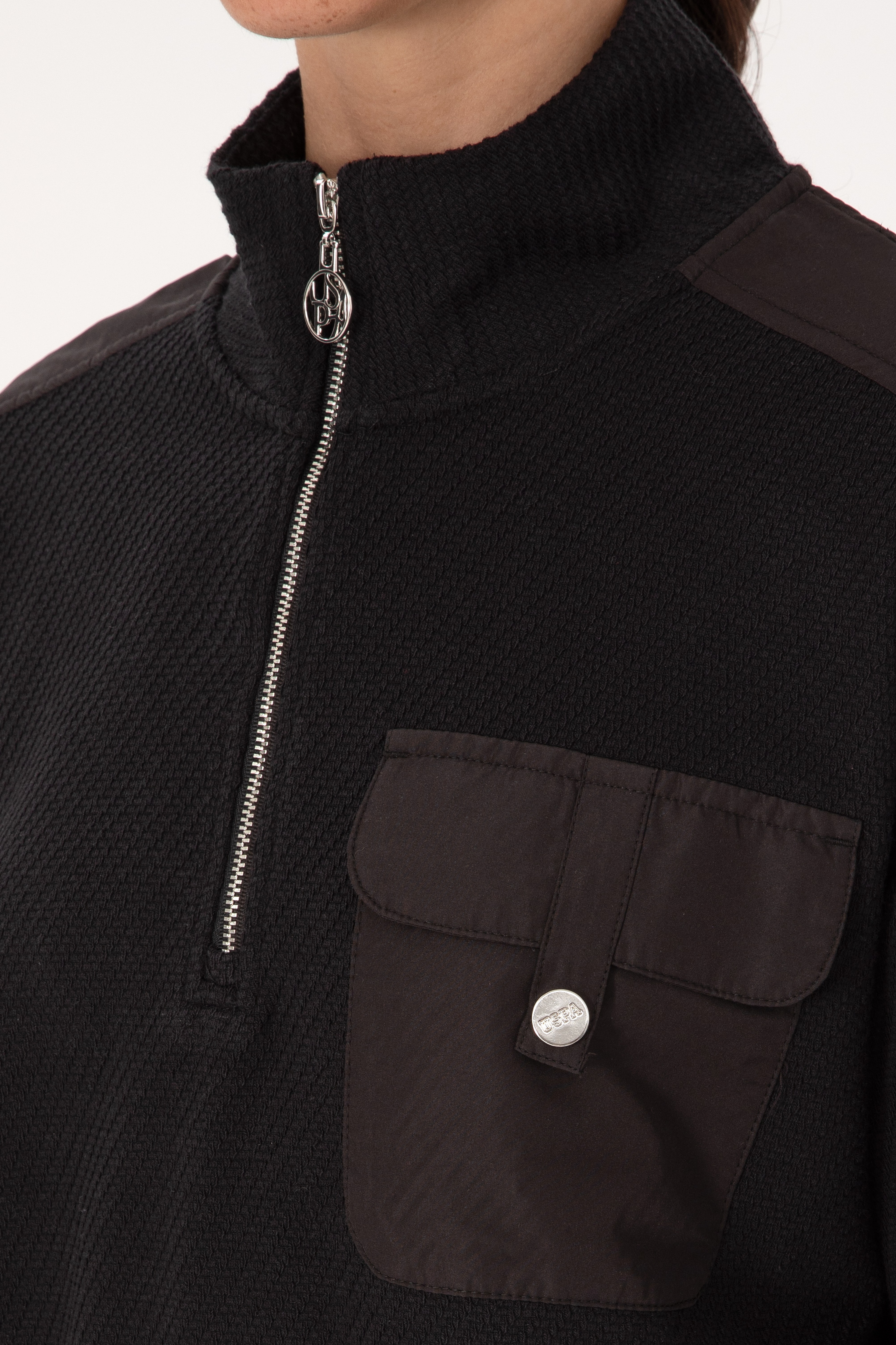 Kadın Siyah Sweatshirt