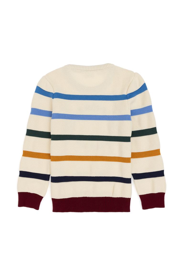 Erkek Çocuk Krem Bisiklet Yaka Kazak - 50311062009