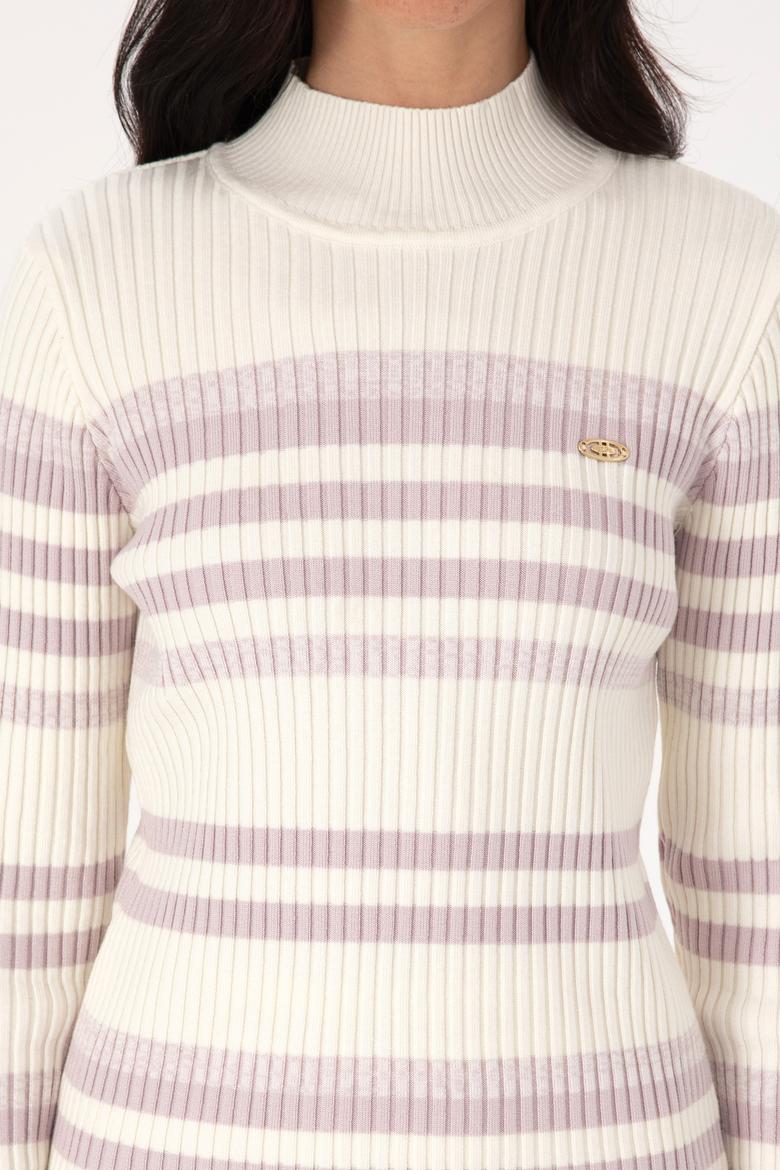 Kadın Krem Kazak - 50309646005