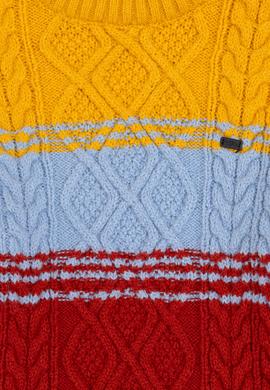 Erkek Çocuk Hardal Bisiklet Yaka Kazak - 50311108002