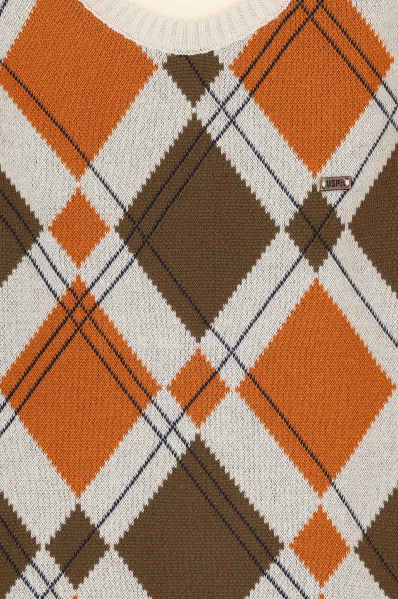 Erkek Çocuk Krem Bisiklet Yaka Kazak