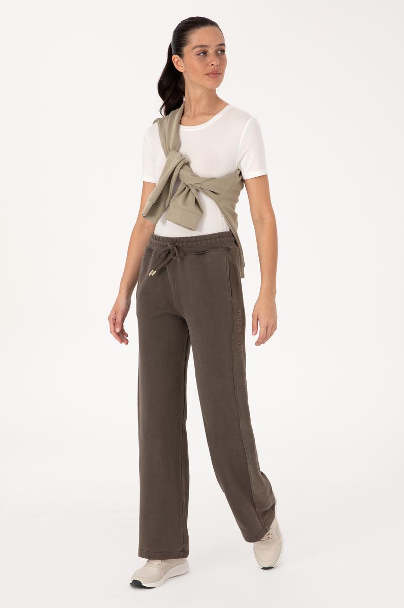 Kadın Koyu Kahverengi Eşofman Altı