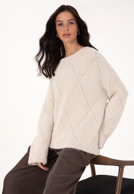 Kadın Taş Bisiklet Yaka Kazak - 50309677003