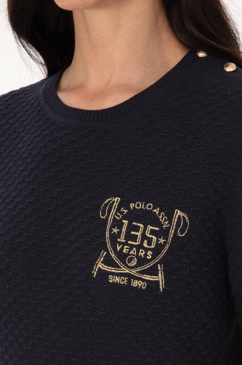 Kadın Lacivert Kazak