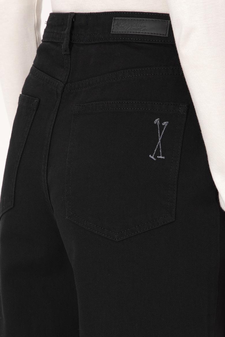 Kadın Siyah Jean Pantolon - 50316781005