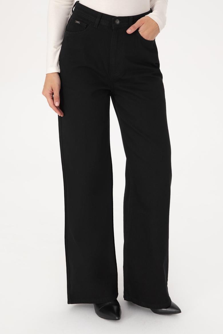 Kadın Siyah Jean Pantolon - 50316781005