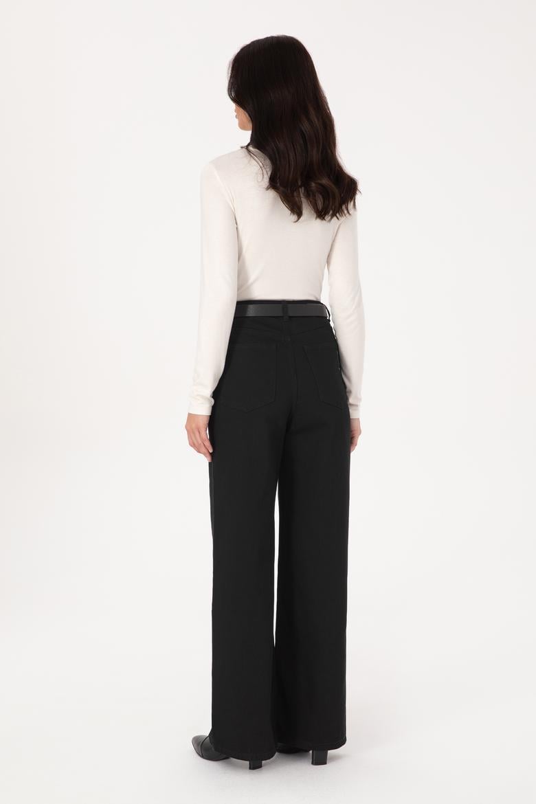 Kadın Siyah Jean Pantolon - 50316781005