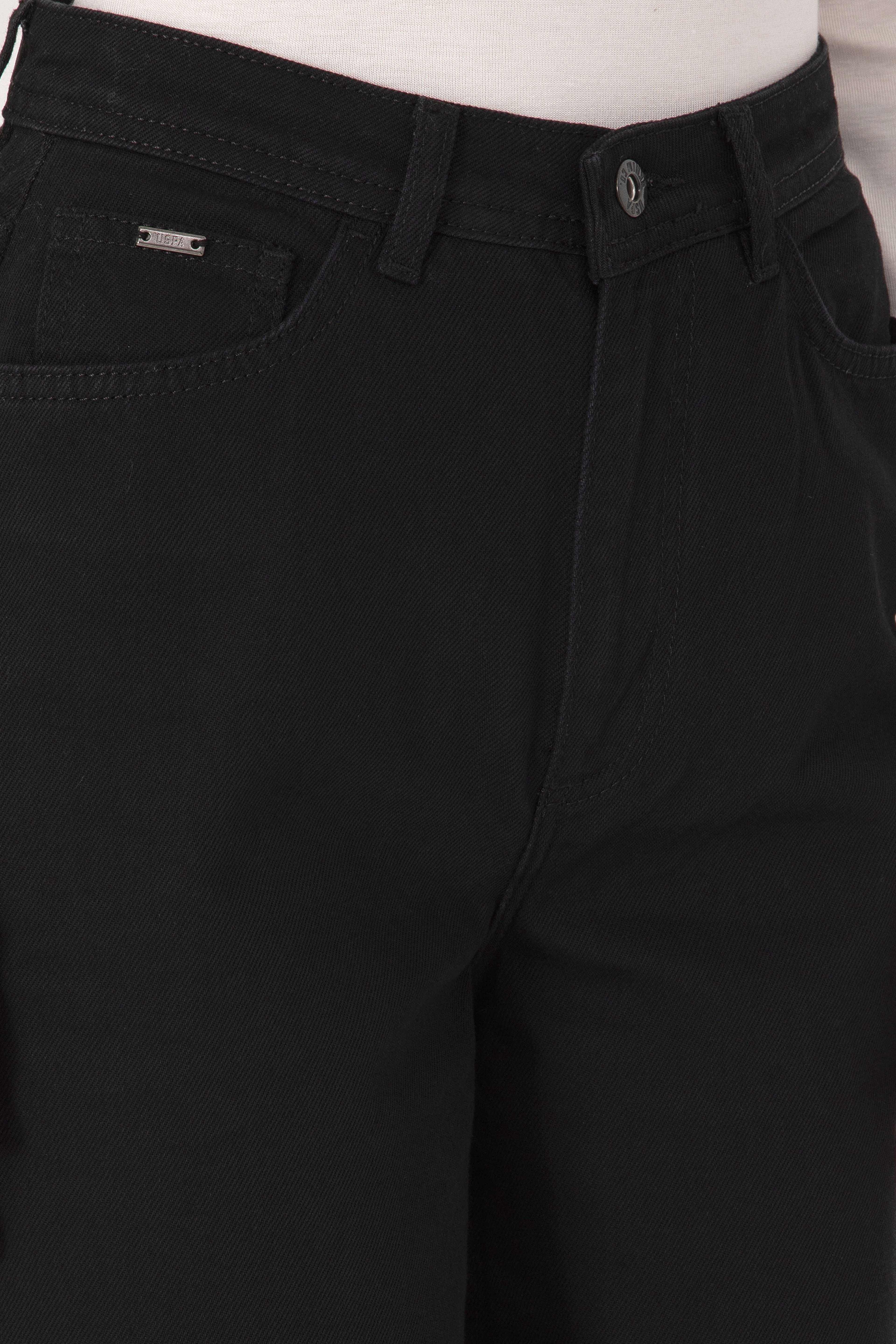Kadın Siyah Jean Pantolon - Image 5