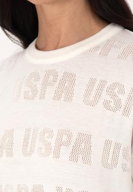 Kadın Krem Bisiklet Yaka Kazak - 50309651003