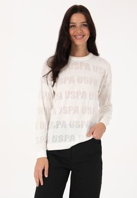 Kadın Krem Bisiklet Yaka Kazak - 50309651003