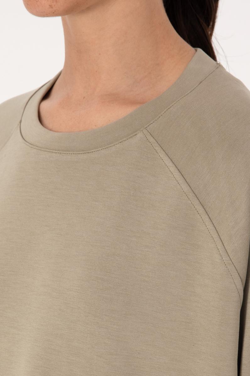 Kadın Açık Haki Sweatshirt