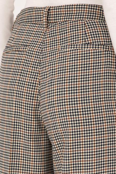 Kadın Kahverengi Kanvas Pantolon