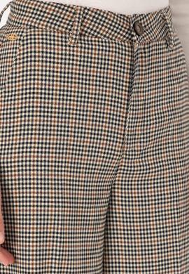 Kadın Kahverengi Kanvas Pantolon - 50315923002