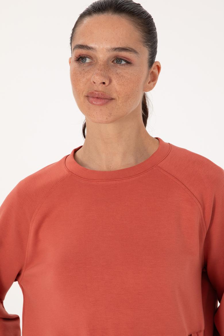 Kadın Gül Kurusu Sweatshirt - 50309098020