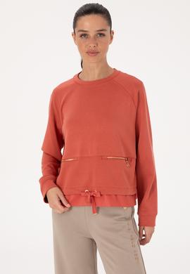 Kadın Gül Kurusu Sweatshirt - 50309098020