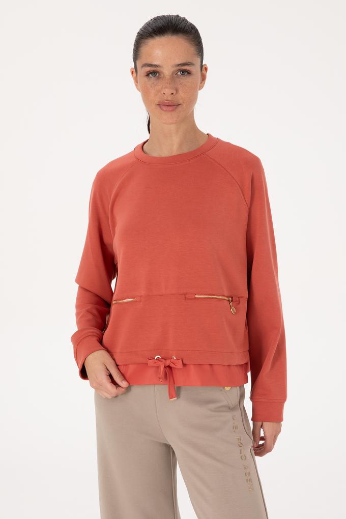 Kadın Gül Kurusu Sweatshirt