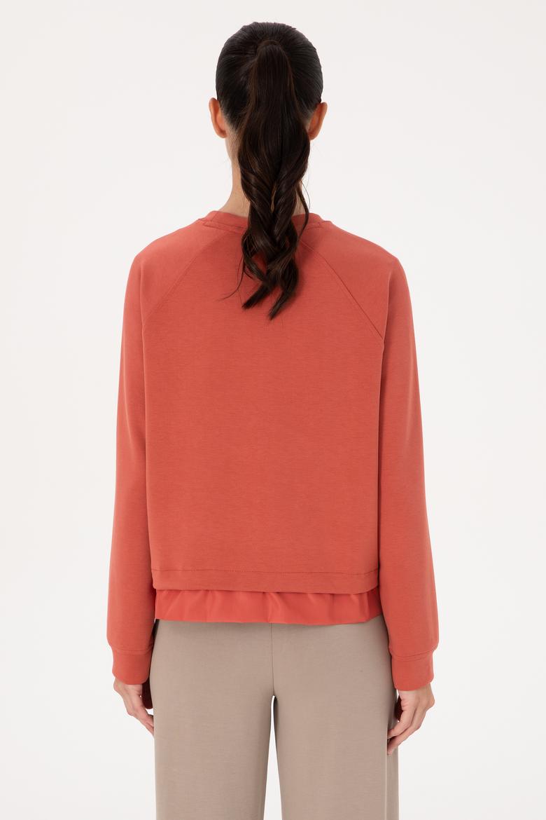 Kadın Gül Kurusu Sweatshirt - 50309098020