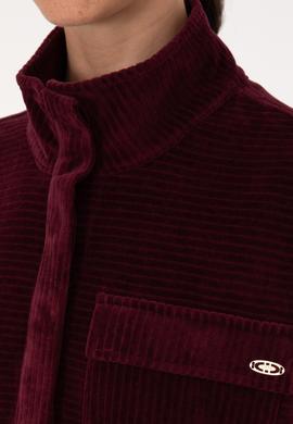 Kadın Bordo Sweatshirt - 50309459005